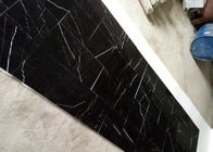 Le noir Marquina Nero noir et blanc de marbre Marquina de la Chine Nero a poli les tuiles de marbre en pierre antiques de dalles