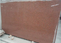 Le pavé poli rouge de granit rouge de Tianshan du granit G402 rouge chinois couvre de tuiles des dalles