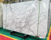 Dalle en pierre naturelle de marbre blanche supplémentaire de la dalle 2 cm de calacatta de l'Italie