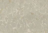 Le marbre veine les partie supérieure du comptoir en pierre de quartz pour la surface polie par cuisine