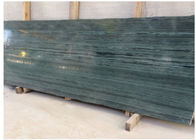 Matière première naturelle de veine de dalles de marbre en pierre naturel en bois vert de tuile