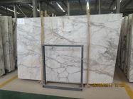 Grande dalle de belle de couleur épaisseur de marbre naturelle blanche du carrelage 1,8 cm