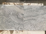 Tuiles de salle de bains de granit de vicomte White Vein Light-grey Grey pour les pauvres de natation