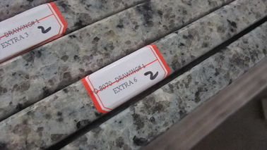 Plans de travail solides verts de granit de salle de bains/cuisine 0,01% absorptions d'eau