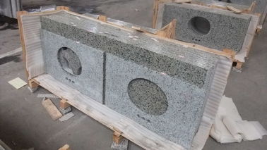 Plans de travail solides verts de granit de salle de bains/cuisine 0,01% absorptions d'eau