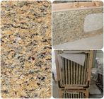 Plans de travail solides de granit d'or vénitien pour la vanité/cuisine de salle de bains