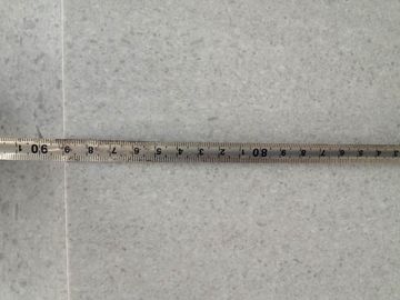 Résistance à la pression élevée de MPA de la dureté de marbre naturelle grise 153 de la tuile 7