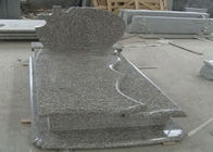 Le style européen de pierres tombales commémoratives de granit de Brown a adapté la taille/surface aux besoins du client