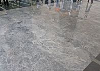 Dalle de tuile de pierre de marbre de gris argenté approbation pour de cuisine/salle de bains CE