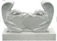 Marqueurs graves de monument blanc de perle, pierres tombales simples de croquis de marbre pour des tombes