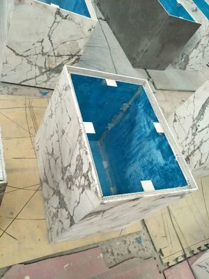 GV polissant Matt Quartz Lightweight Stone Panels brillant