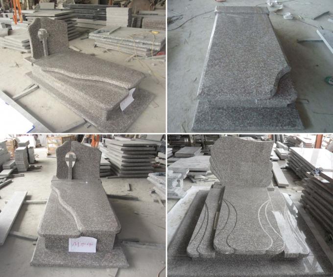 Pierre tombale commémorative grave de monument de granit, pierre tombale de granit