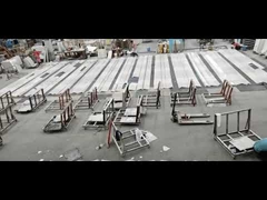 Plaque en pierre composite alvéolaire légère en marbre/calcaire avec âme hexagonale en aluminium